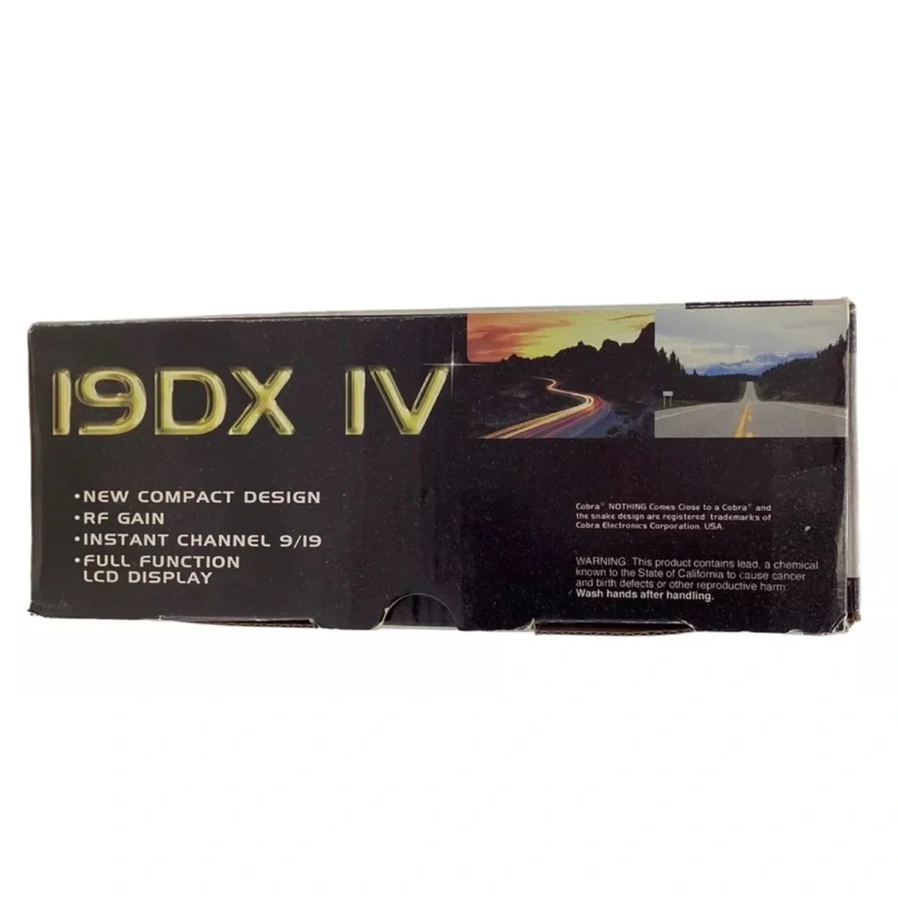 Cobra 40 Channel Mobile Compact CB Radio (19 DX IV) - Picture 6 of 16